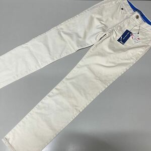 Ripo trenta anni リポトレンタアンニ Sサイズ チノパン 日本製 MADE IN JAPAN パンツ ボトム アイボリー 未使用 IVORY スリム 綿100%