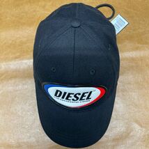 DIESEL ディーゼル キャップ 帽子 キャップ ベースボールキャップ ブラック 黒 未使用 CAP ロゴ_画像10