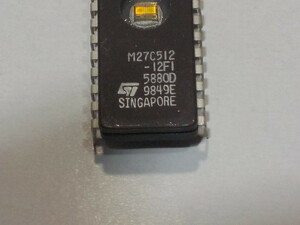 EP ROM M27C512-12F1 ST MICROELECTRONICS 