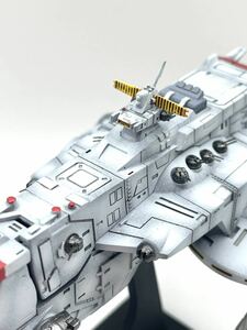 1/1700 クラップ級巡洋艦　塗装済み完成品　ガレージキット　EXモデル 旧キット