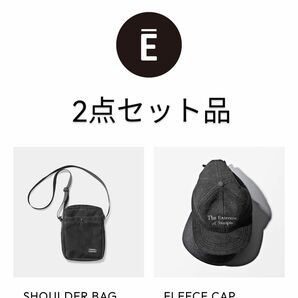 〈新品未使用〉ENNOY FLEECE CAP/ SHOULDER BAG 2点セット エンノイ スタイリスト私物