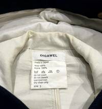 DIGAWEL ディガウェル Duffle Coat ダッフルコート ネイビー サイズ 3 _画像3