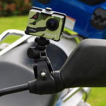 GoPro ゴープロ アクセサリー ハンドル マウント アクションカメラ ウェアラブルカメラ 挟む ホルダー 取付 スタンド 固定 バイ_画像10