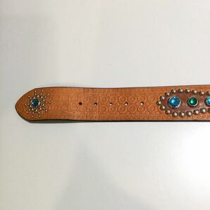 Dapper's ダッパーズ ACE WESTERN BELTS エースウエスタンベルト studs belt スタッズベルト 10周年記念 603225の画像7