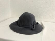 本物エリートシャポーelitechapeau Y.M.Tウールハット帽子ボウシメンズレディースアメカジワークミリタリーグレー_画像1