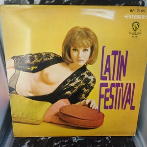 エロジャケ　LP　ラテン・フェスティヴァル①　ヌードジャケット　フェロモン　ボビィ・バナナ・ボーイズ/バディ・コール