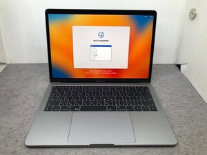 【Apple】MacBook Pro 13inch 2017 Two Thunderbolt 3 ports A1708 Corei5-7360U 8GB SSD128GB NVMe WEBカメラ OS13 中古Mac 充放電回数少