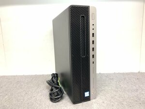 【hp】EliteDesk 800 G4 SFF Core i7-8700 メモリ8GB SSD256GB DVDマルチ RadeonR7 430 Windows10Pro 中古デスクトップPC