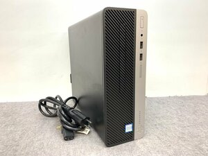 【hp】ProDesk 400 G6 SFF Core i3-9100 3.60GHz メモリ8GB HDD500 + SSD512GB DVDマルチ Windows10Pro 中古デスクトップPC 第9世代