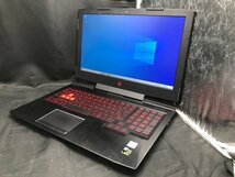 【hp】OMEN 15-ce0xx Core i7-7700HQ メモリ16GB SSD512GB GeForceGTX1060 15.6inch FHD 内蔵カメラ Windows10Home 中古ノートPC_画像1