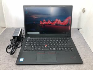 【Lenovo】ThinkPad X1 Carbon 7th 20QES3FP00 Corei7-8565U 8GB SSD256GB NVMe WEBカメラ Windows10Pro 14inch フルHD 中古ノートPC