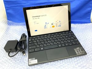 【ASUS】Chromebook Detachable CM3000DV MT8183 メモリ4GB SSD128GB WiFi webカメラ ChromeOS 10.5インチ 1920x1200 中古タブレットPC