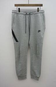 美品 定番 20SS NIKE ナイキ テック フリース ジョガー パンツ 805163-010 スウェット 灰 グレー サイズL 629N