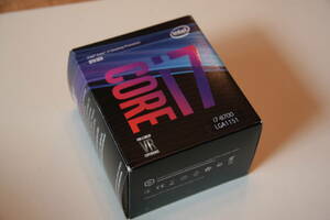 CPU intel Core i7-8700 3R3QS 3.20GHz LGA1151 Coffee Lake 元箱・取説・純正ファン付き