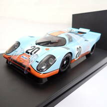 1/18 Porsche ポルシェ 917K Steve McQueen Gulf Le Mans #20 ミニカー オートアート AutoArt_画像6