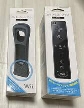 任天堂 Nintendo Wii リモコン プラス　モーションプラス　クロ　黒　ブラック　新品未使用品_画像1