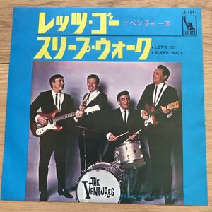 EP　国内盤　ザ・ベンチャーズ　レッツ・ゴー　スリープ・ウォーク　The Ventures　 Let's Go　Sleep Walk　LR-1641