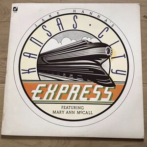 LP　US盤　ジェイク・ハナ　Jake Hanna　Jake Hanna's Kansas City Express　CJ-22