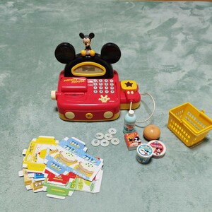 ジャンク！　Mickey Mouse　ミッキー　レジスター　お買い物ごっこ　