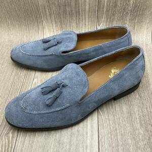 [ outlet ]Orobianco* замша кисточка Loafer * размер 42(26.5cm)* бледный голубой * Orobianco джентльмен кожа обувь Италия туфли без застежки CIELO