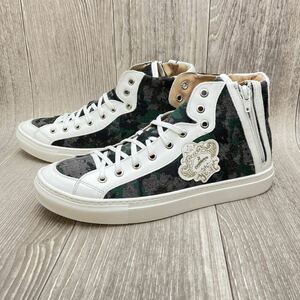 OROBIANCO Orobianco × west . woven * Italy made sneakers green group * size 42 JOTARO SAITO camouflage pattern camouflage 