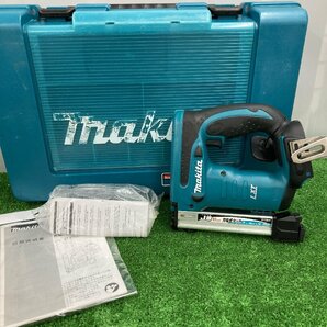 【中古品】★makita マキタ 充電式タッカ (本体のみ/バッテリー・充電器別売) 14.4V 10mm ST120DZK ITC6RYGW4RL4の画像1