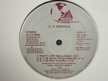 U.S.America ： S.T.88 12'' c/w Party Line // New York Mix / 12'' Long Version / 5点で送料無料_画像1