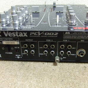 f878 DJミキサー Vestax PCV-002 professional mixing cotroller 本体 中古 未確認 ジャンクの画像6