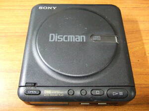 g71 SONY ポータブルCDプレーヤー Discman D-22 中古　本体　未確認 ジャンク