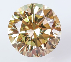 【１００円～】VVS2！天然ダイヤ 0.998ｃｔ FANCY LIGHT BROWN YELLOW（ナチュラルカラー）