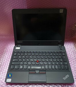 【ジャンク】Lenovo ThinkPad X121E AMD Dual-Core E-300 メモリ2G-