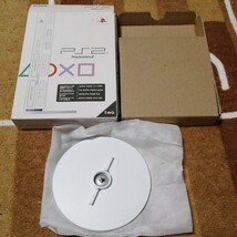 純正品 SONY 薄型 PS2 縦置きスタンド SCPH-70110 CW 白 ホワイト スタンド 本体美品 PlayStation2_画像1