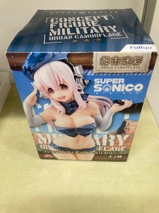 ★未開封品 すーぱーそに子 コンセプトフィギュア SUPER SONICO ミリタリー 都市迷彩