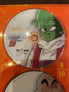 ドラゴンボールz dvd box vol.1 バラ売り　ディスクのみ　disc9 ジャンク