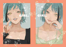 「GIRL.」ツイステ　ツイステッドワンダーランド　同人誌　ジェイド×フロイド　女体化　Ａ５ 28p_画像1