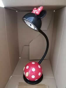 【動作確認済み】【中古品】ディズニー　ミニー　スタンドライト / 卓上