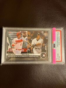 【PSA10】 大谷翔平&松井秀喜　MLB Topps now 記念カード