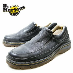 UK11　28cm相当　Dr.Martens　ドクターマーチン　スリッポン　ローファー　ブラック　黒 /U9706