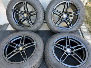 ポルシェマカン ALUTEC アルテック ドイツ取寄せ品18×8J9J+21 112 5H Continental ContiViking Contact6 235/60R18 255/55R18