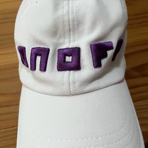 onoff ゴルフキャップ 白×紫 ホワイト オノフ GOLF ゴルフウェア 帽子 メッシュキャップ CAP