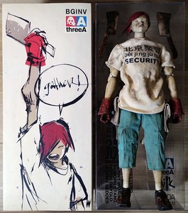 【ThreeA】【貴重】1/6 Hatchery Guard TK Invitation版　POPBOT TOMORROW KING Ashley Wood 3A Underverse