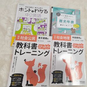 ホントに分かる中二英語 歴史年表 教科書ピッタリトレーニング社会公民 社会地理