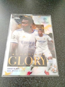 Topps2022-23 Chrome CL D.Alaba Real Madrid Chasing Glory