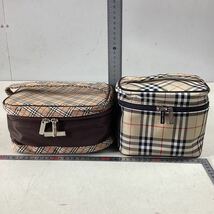 kk269 Burberry BLUE LABEL ポーチ 2点セット バーバリー ブルーレーベル レディス 女性 ファッション 小物 バッグ コスメ 化粧 _画像10