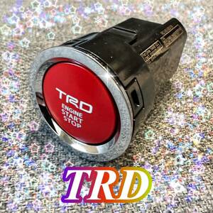 【最安値】TRD プッシュスタートスイッチ MS422-00003 新車外し品　新品同様