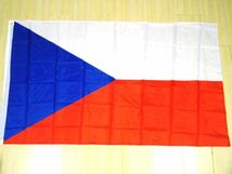 チェコ国旗 大型フラッグ 4号サイズ 150X90cm_画像1