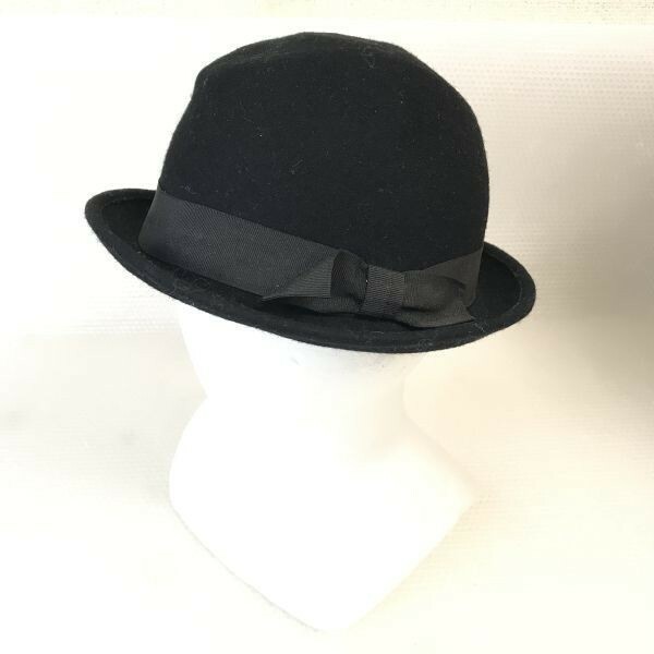 Ciaopanic★ウール/ボーラーハット【サイズ57-59cm/黒/Black】hat◆CB96