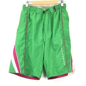 OCEAN PACIFIC★サーフパンツ/水着/スイムウェア【Mens size -M/緑/Green】Shorts/クリーニング済◆BH230