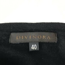 DIVINORA/ワールド社★カシミア100%/変則セーター/カーディガン【Women's size-L/40/黒/Black】Tops/Shirts◆BH240_画像5