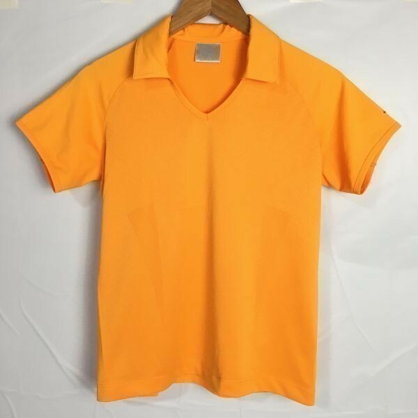 送料無料！NIKE　ナイキ　襟付きシャツ　ポロシャツ　スポーツウェア 　サイズ M　オレンジ　管NO.A5-19